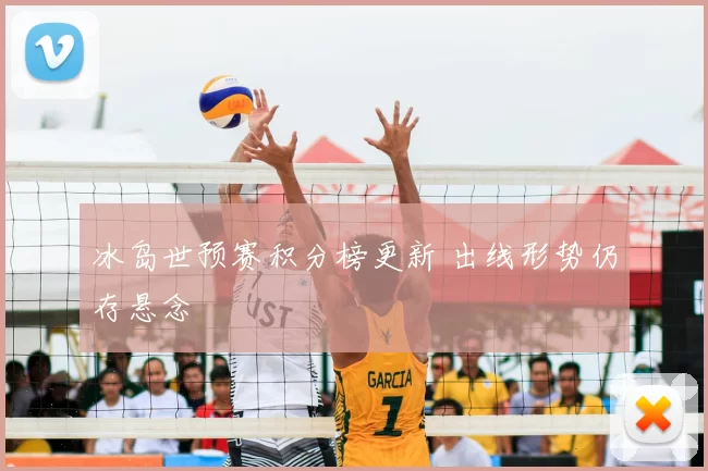 冰岛世预赛积分榜更新 出线形势仍存悬念